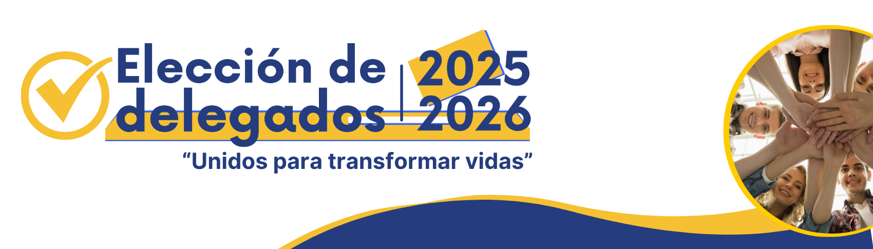 Banner elección delegado